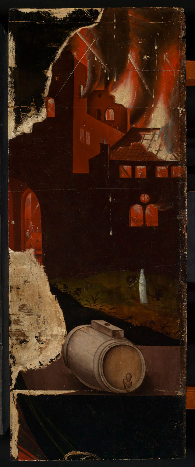 Alevler İçinde Sodome - Hans Baldung Grien