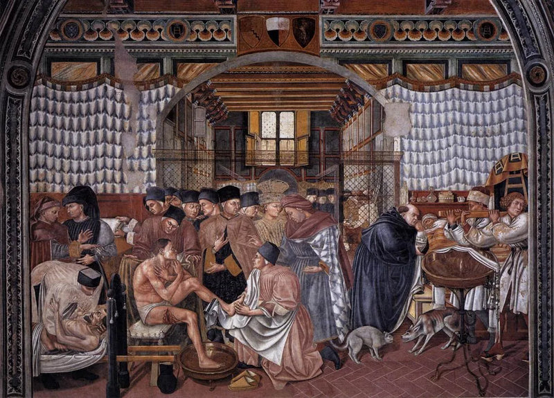 Hasta Bakımı - Domenico di Bartolo