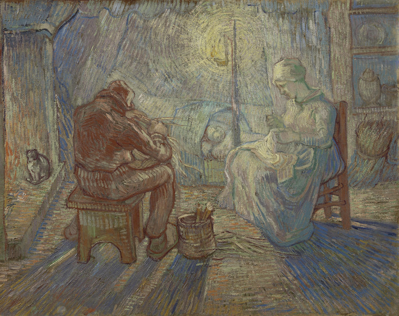 Akşam (Millet'ten sonra) - Vincent van Gogh