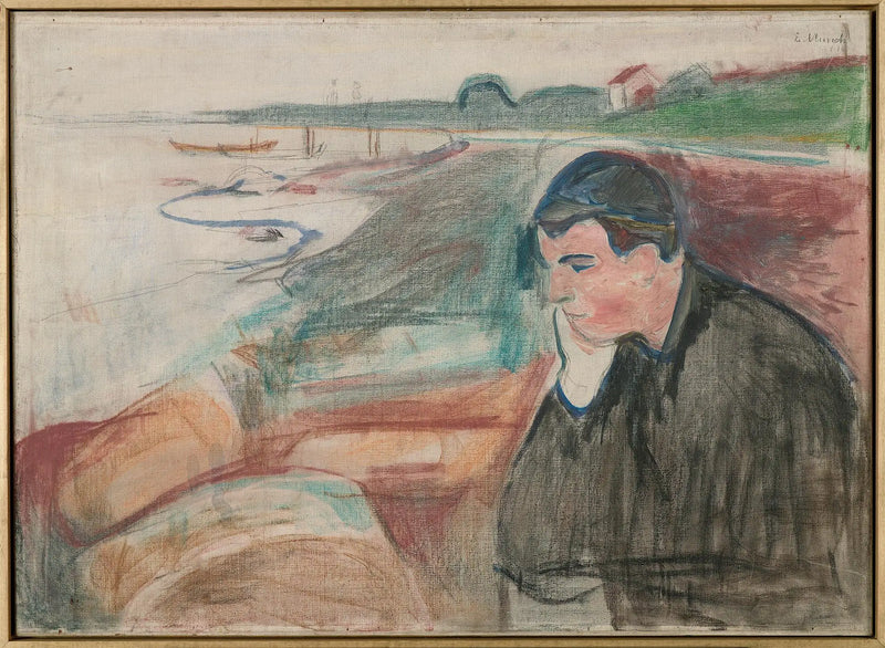 Akşam. Melankoli - Edvard Munch