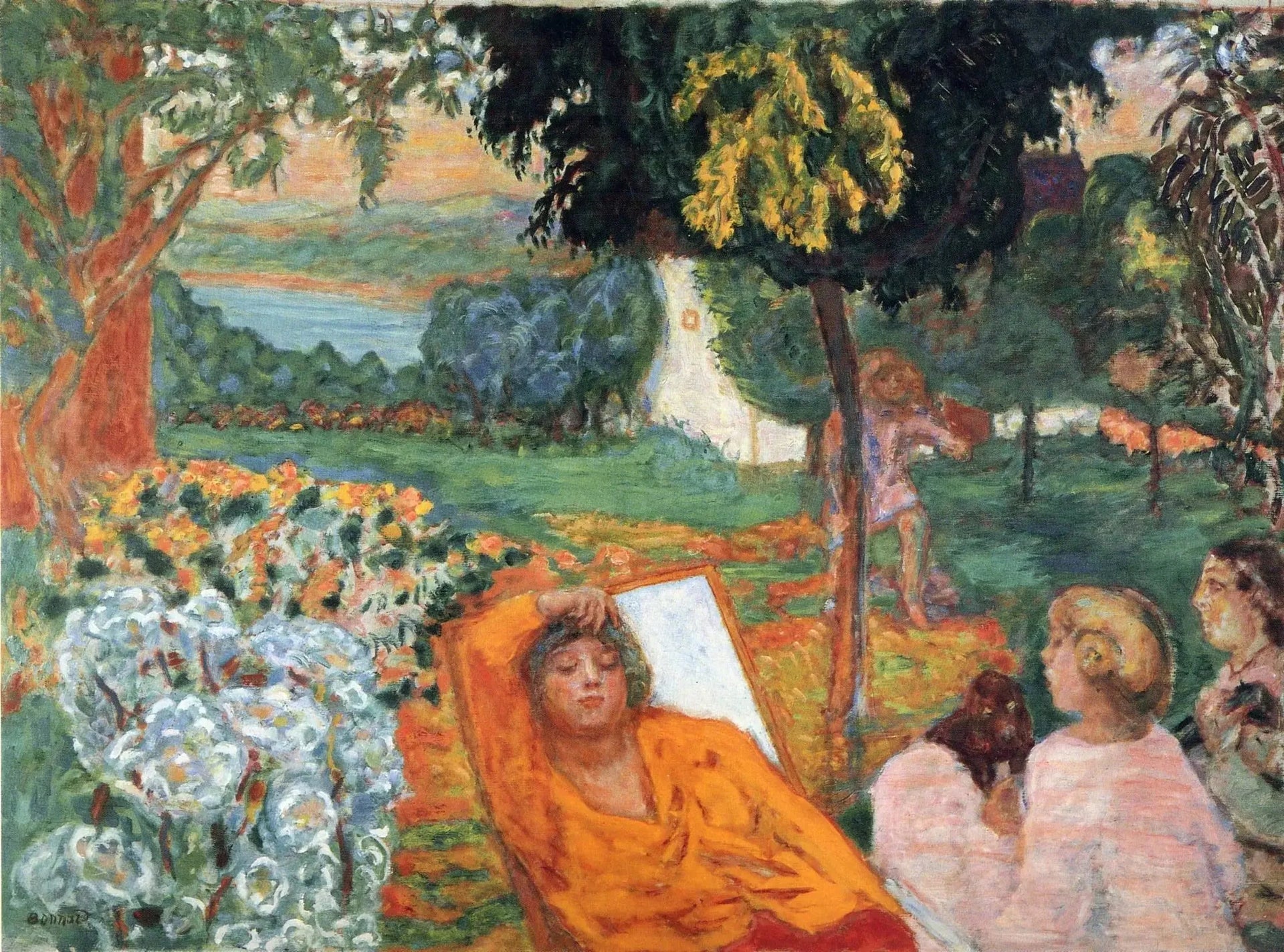 Soir - Pierre Bonnard image 1 tableau peint à l’huile sur toile