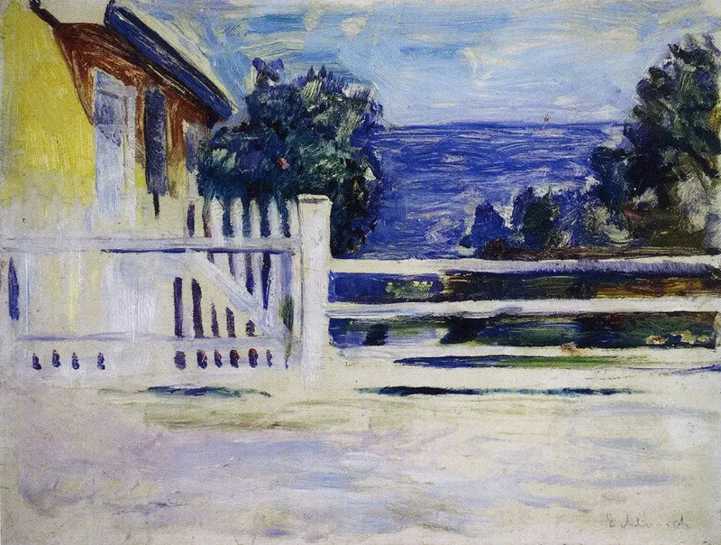 Åsgardstrand'da Yaz Akşamı - Edvard Munch