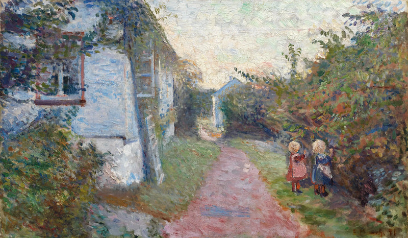 Åsgardstrand'da Yaz Akşamı - Edvard Munch