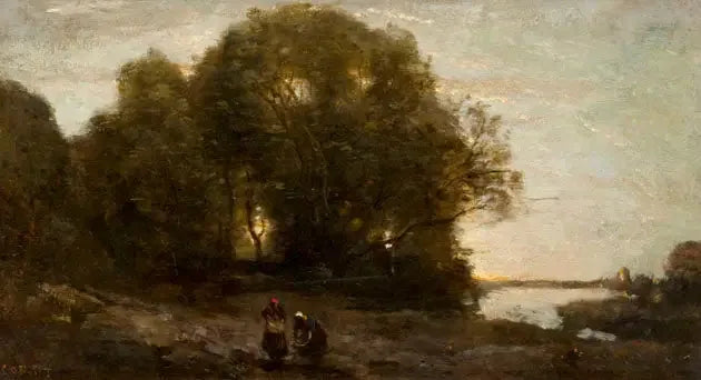 Akşam Yemeği - Jean-Baptiste Camille Corot