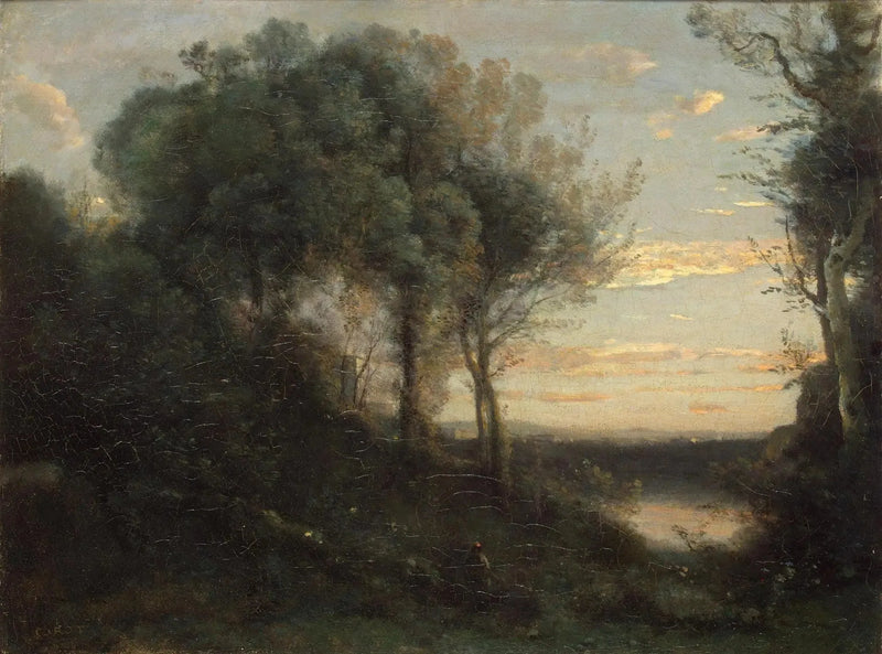 Akşam Yemeği - Jean-Baptiste Camille Corot