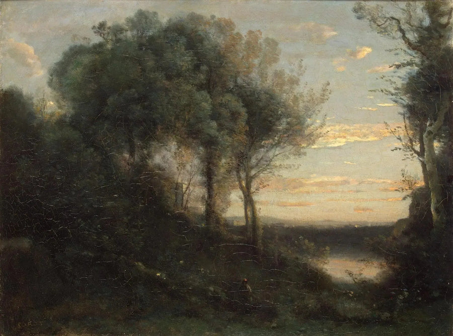 Akşam Yemeği - Jean-Baptiste Camille Corot