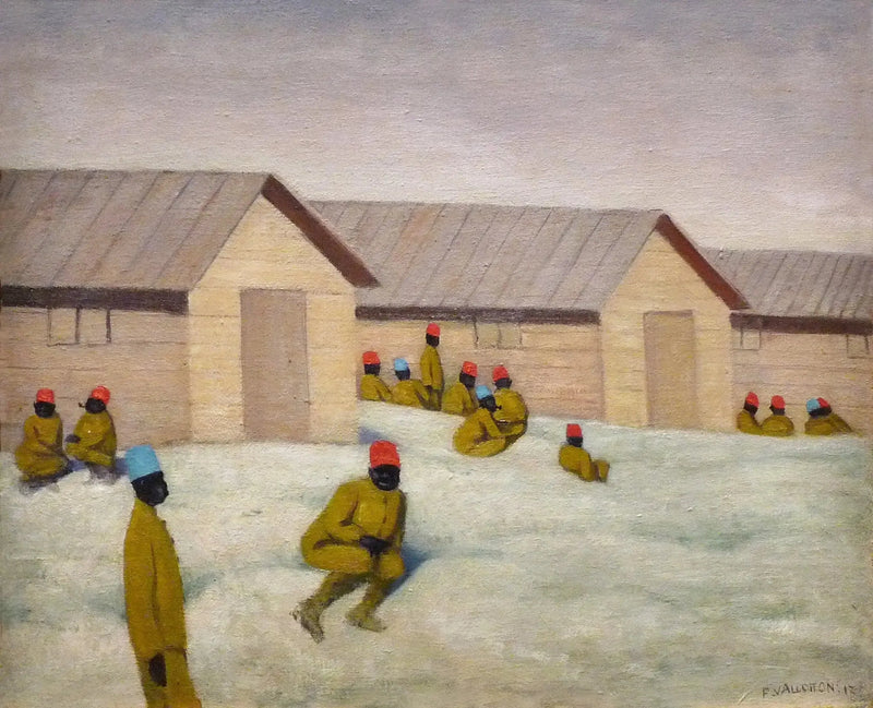 Mailly Kampında Senegal Askerleri - Félix Vallotton