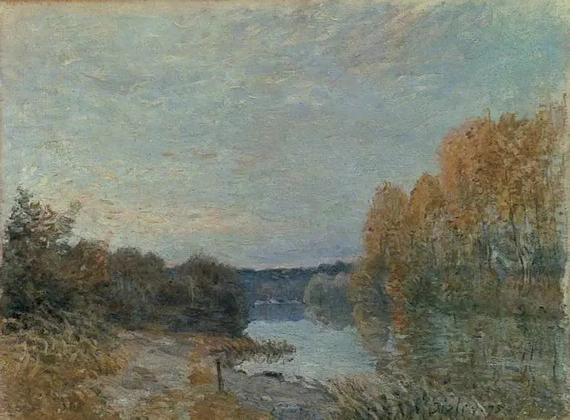 Gün Batımı - Alfred Sisley