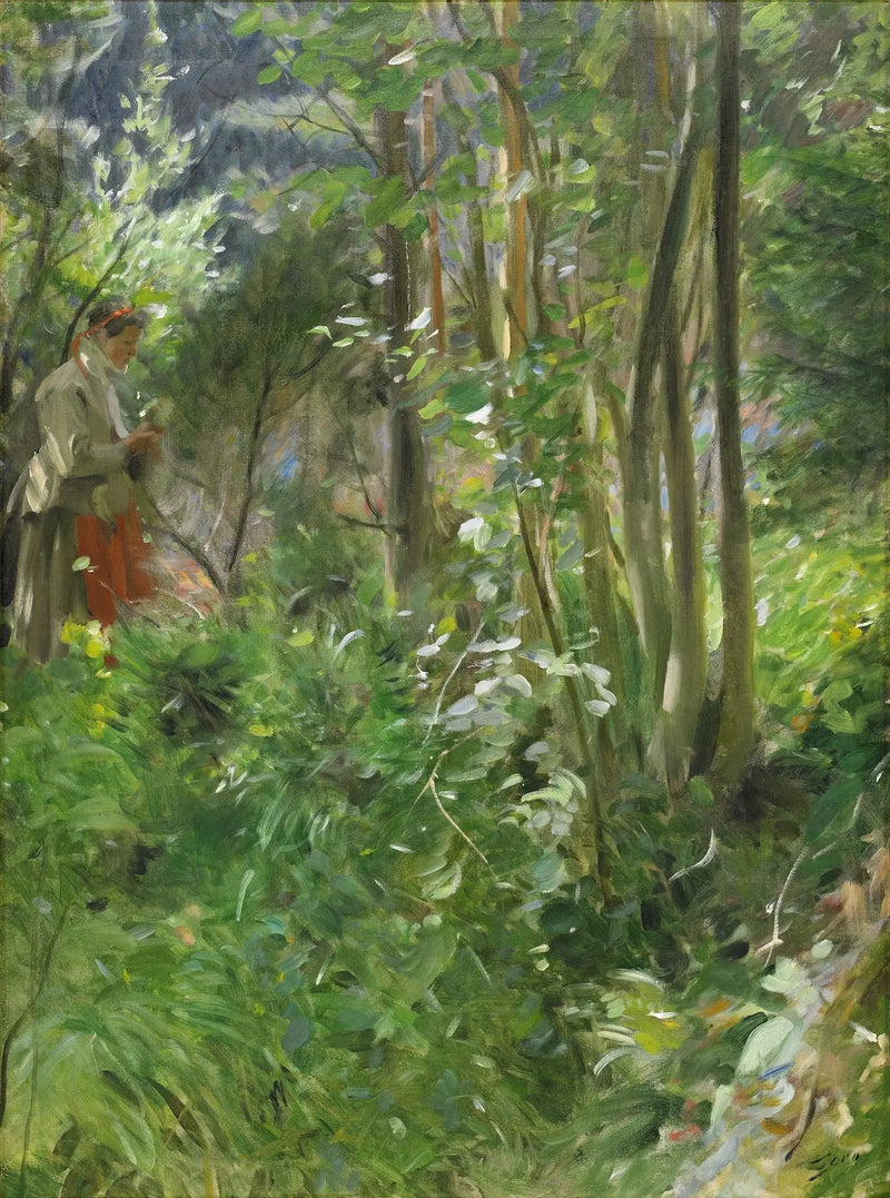 Ormanda Güneş - Anders Zorn
