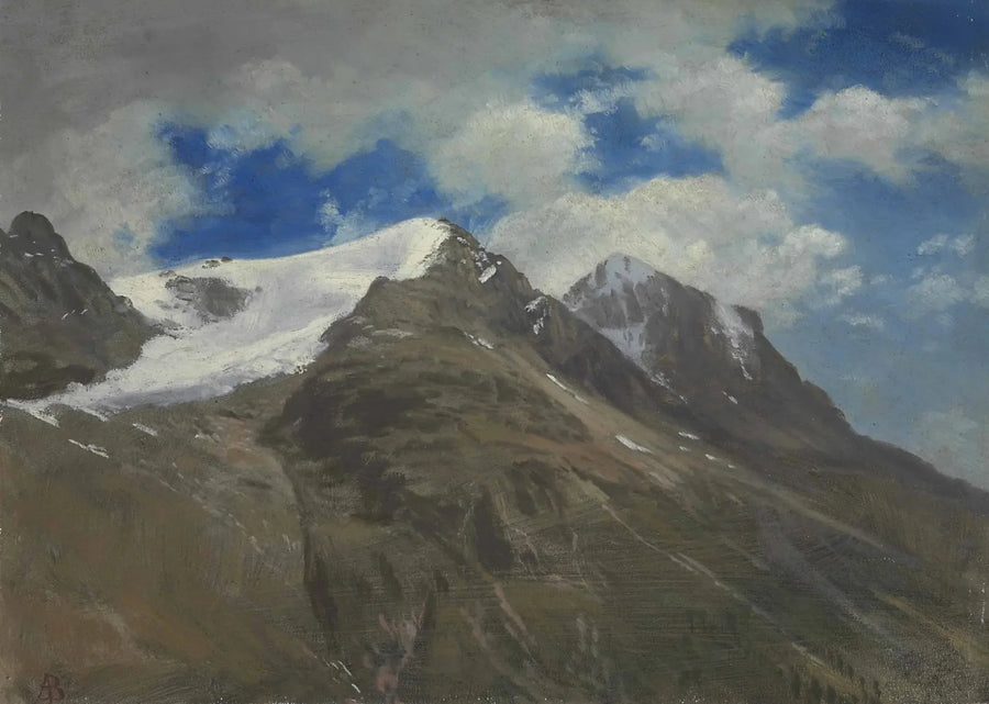 Rocheuses Zirveleri - Albert Bierstadt