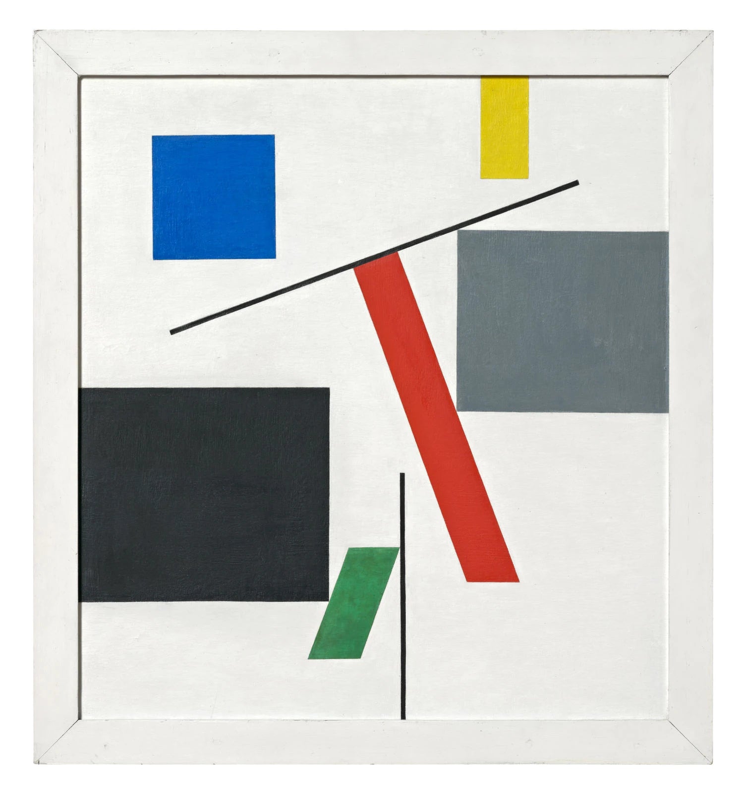 Equilibre (1932, version 3), peinture de Sophie Taeuber-Arp