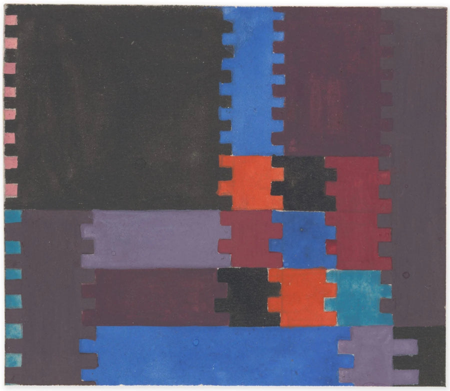 [Vertical-Horizontal Composition] - Sophie Taeuber-Arp
