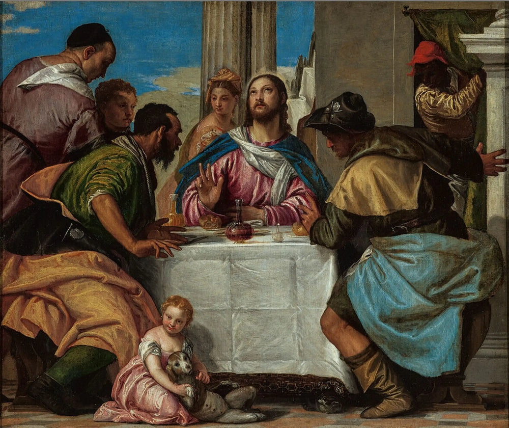 Souper à Emmaüs - Paul Véronèse - Alpha Reproduction