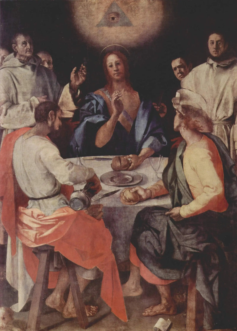 Emmaüs'ta Akşam Yemeği - Pontormo