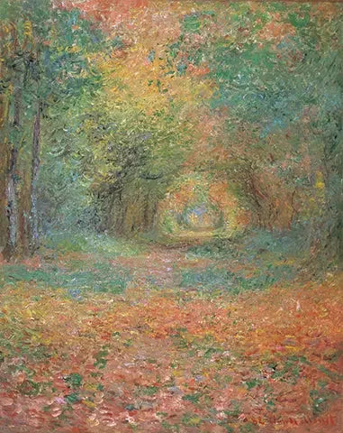 Saint-Germain Ormanı'nda Alt Ağaçlar - Claude Monet