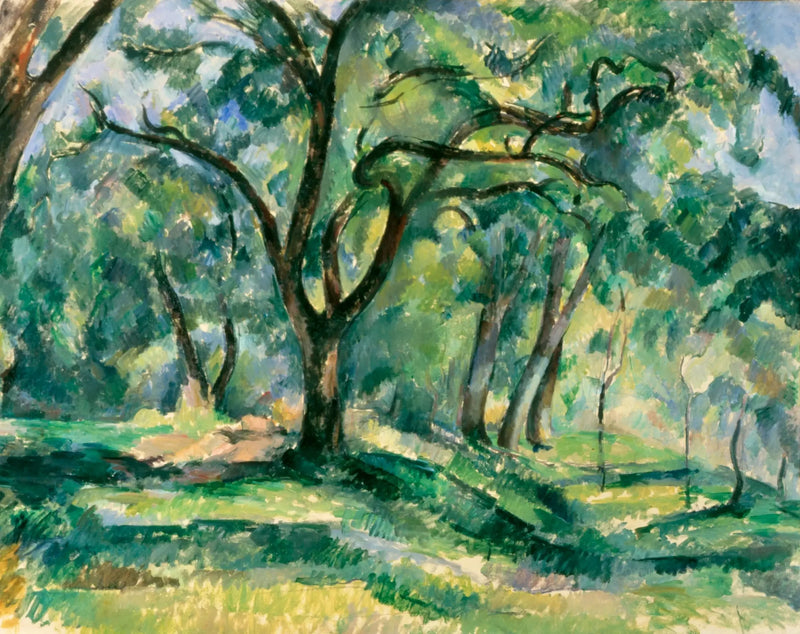 Orman Altı - Paul Cézanne