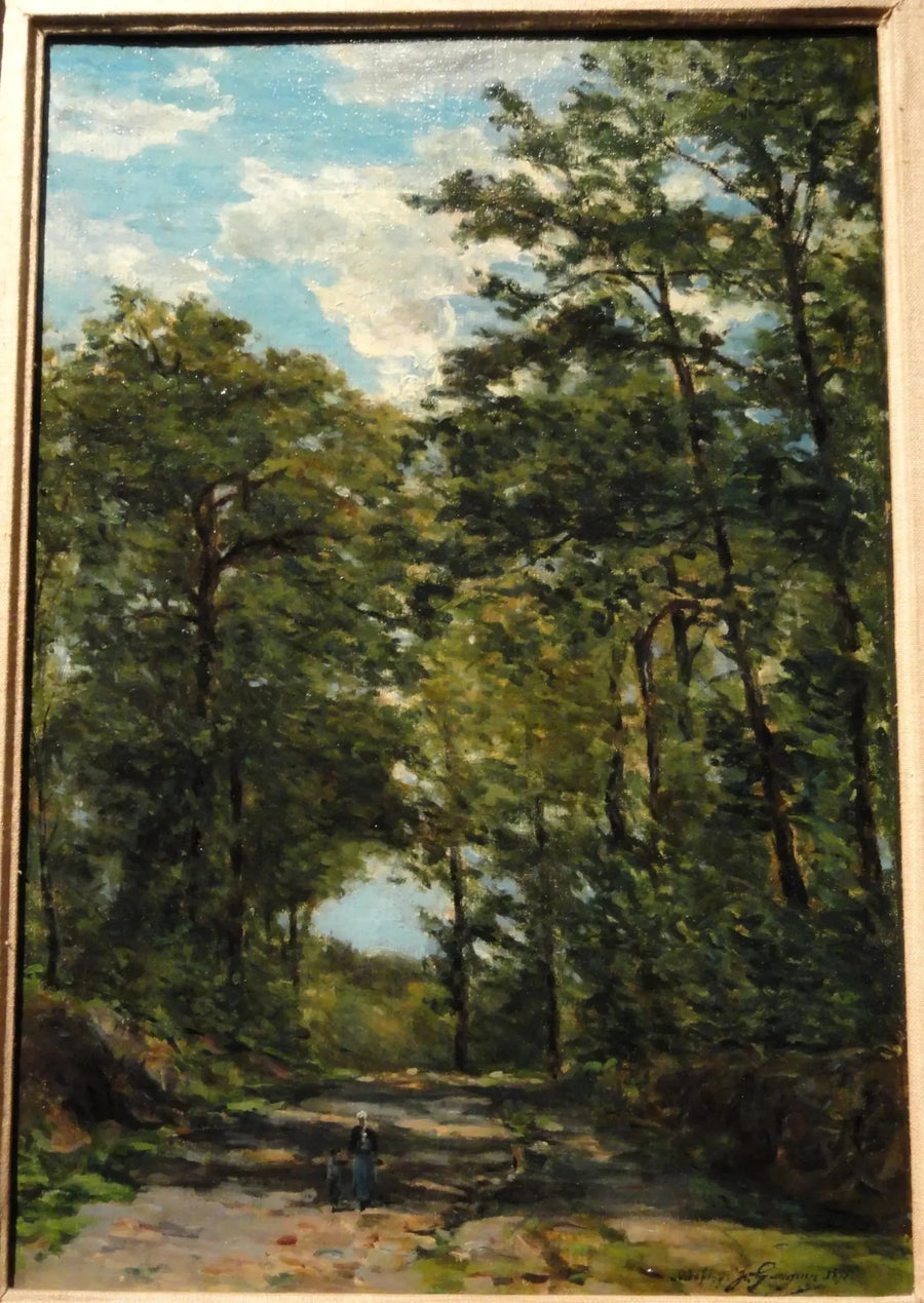 Viroflay Ormanı - Paul Gauguin
