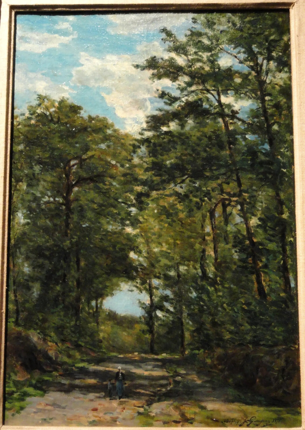 Sous-bois Viroflay - Paul Gauguin - Alpha Reproduction