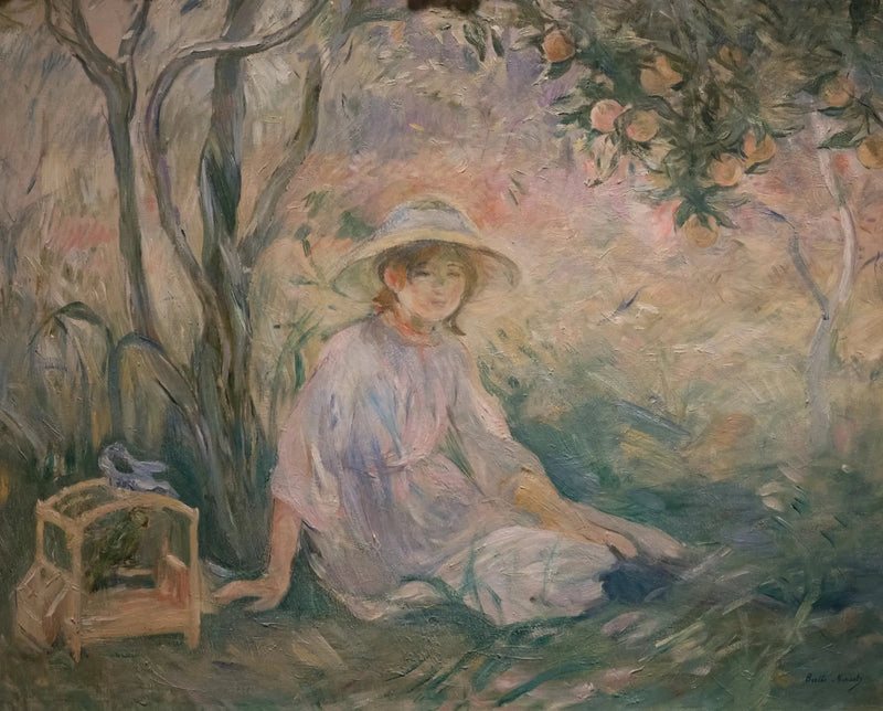 Portakal Ağacının Altında - Berthe Morisot