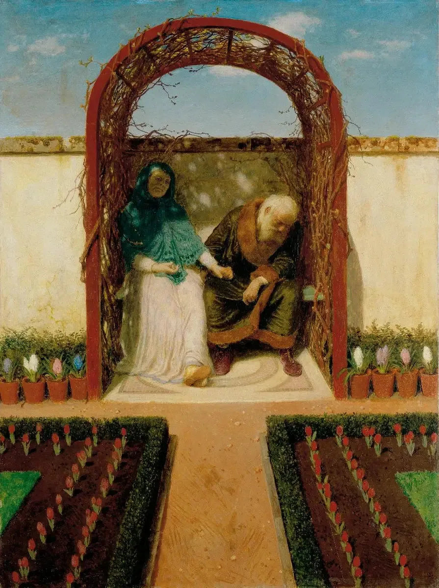 Tente Altında - Arnold Böcklin