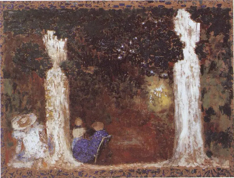 Ağaçların Altında - Édouard Vuillard