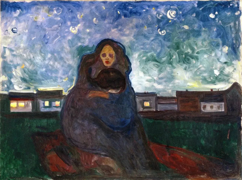 Yıldızların Altında - Edvard Munch