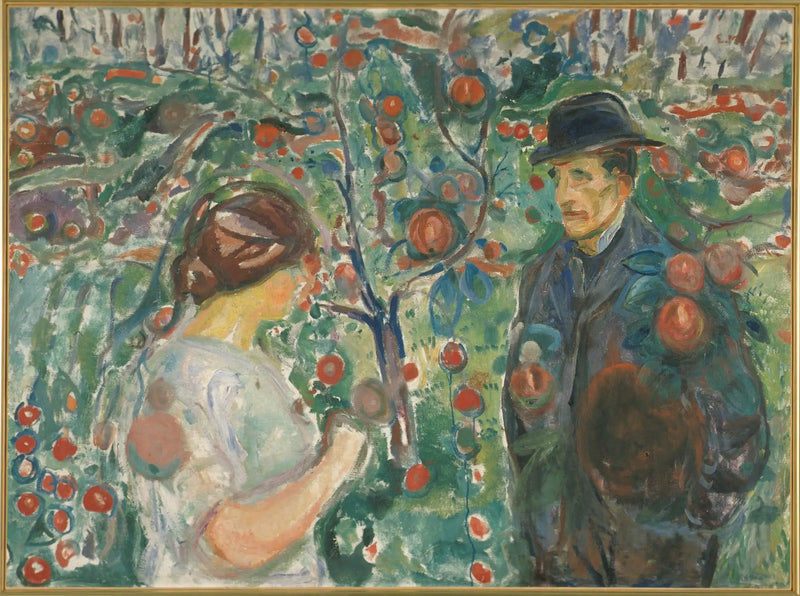 Kırmızı Elmaların Altında - Edvard Munch