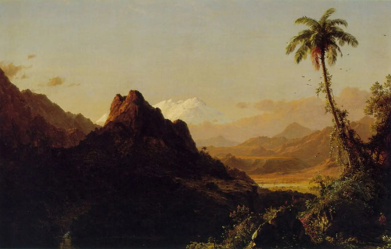 Tropiklerde - Frederic Edwin Church