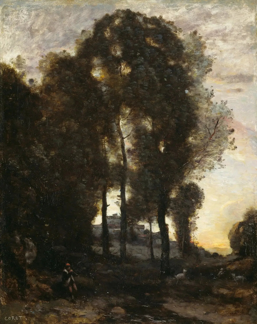 İtalya Hatırası - Jean-Baptiste Camille Corot