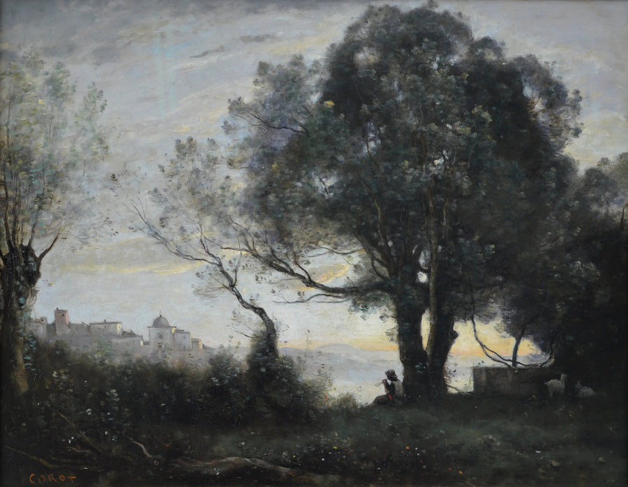 Castelgandolfo Hatırası - Jean-Baptiste Camille Corot