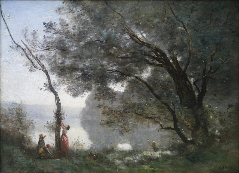 Mortefontaine Hatırası - Jean-Baptiste Camille Corot