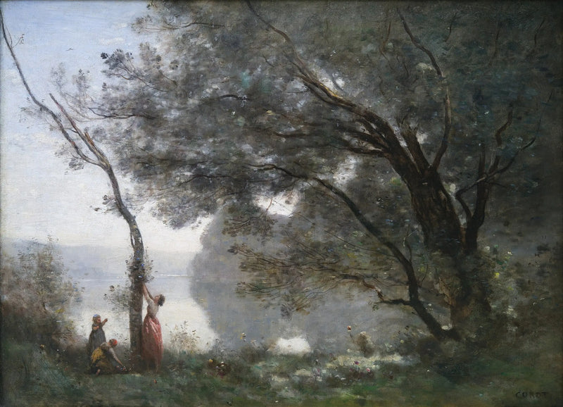 Mortefontaine Hatırası - Jean-Baptiste Camille Corot