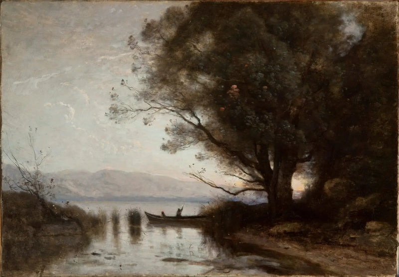 Riva Hatırası - Jean-Baptiste Camille Corot
