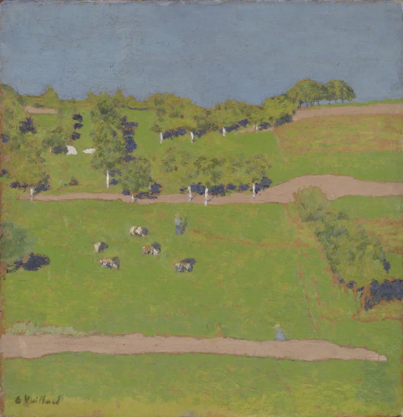 Lausanne yakınlarındaki Romanel'den Hatıra - Édouard Vuillard
