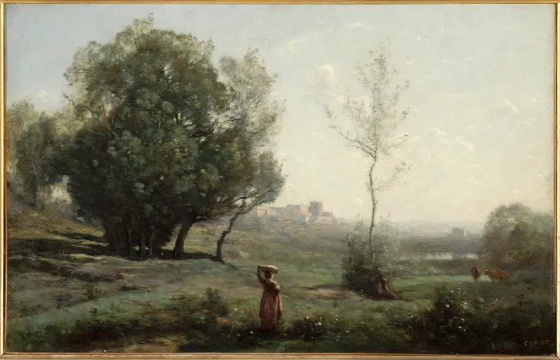 Landes Hatırası - Jean-Baptiste Camille Corot