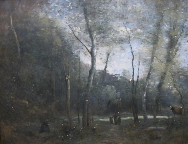 Brunoy'daki bir çayırdan hatıra - Jean-Baptiste Camille Corot