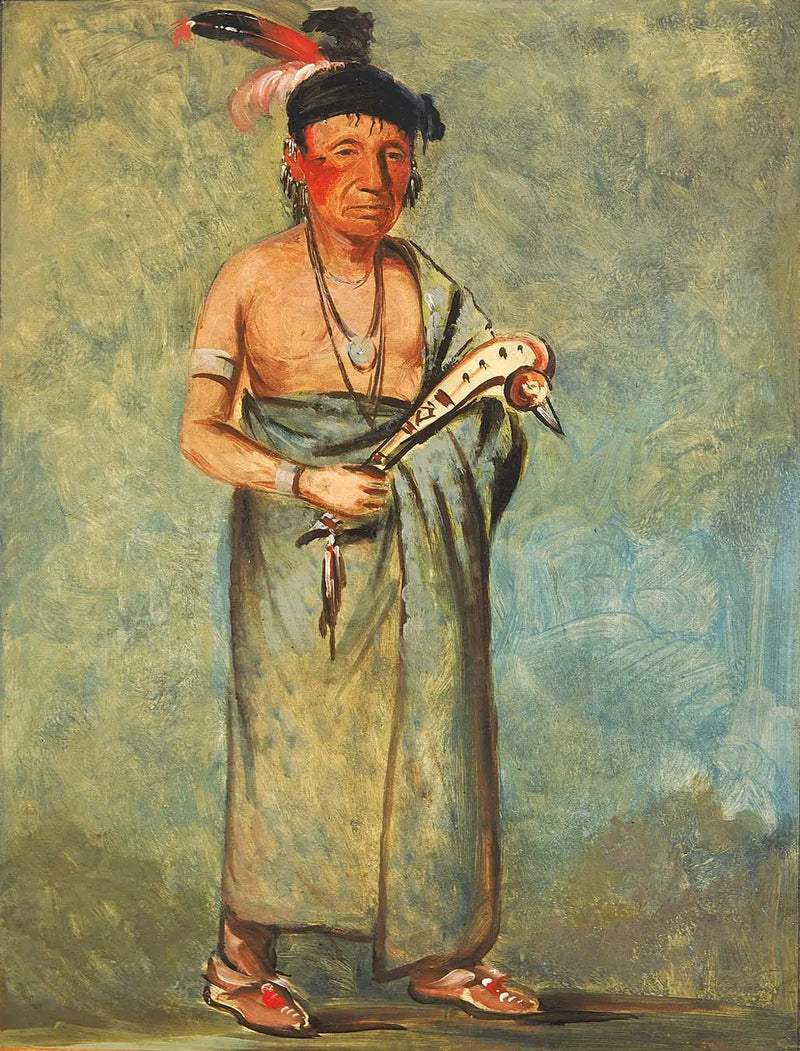 Span-e-o-née-kaw, İspanyol - George Catlin