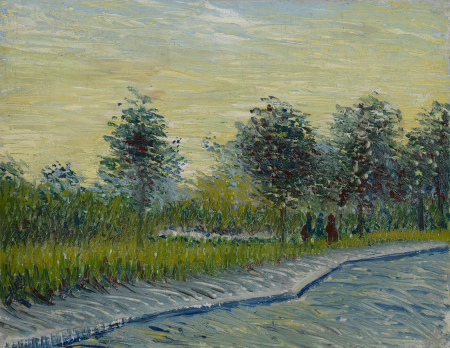 Gün batımında Square Saint-Pierre - Vincent van Gogh