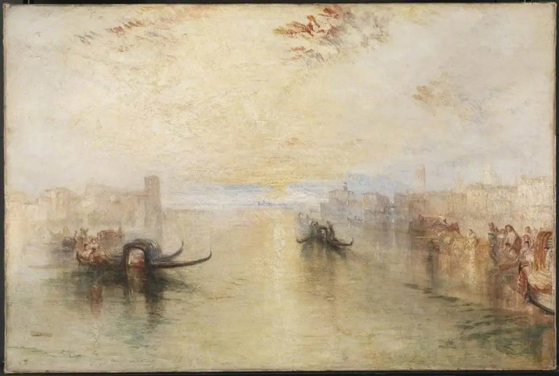 St Benedetto, Fusina'ya Bakış - J. M. W. Turner