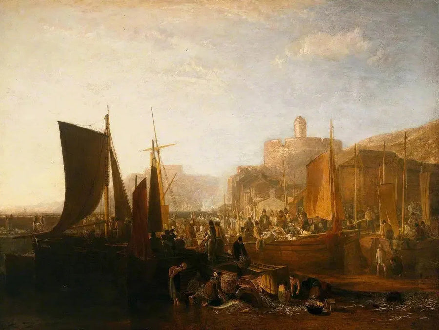 St Mawes, Sardalya Mevsiminde - J. M. W. Turner