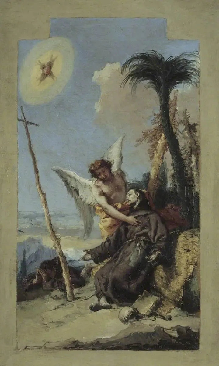 Aziz Fransis'in Damgalanması - Giovanni Battista Tiepolo