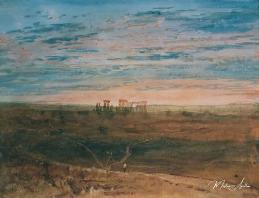 Stonehenge - William Turner - Reproductions de tableaux et peintures haut de gamme