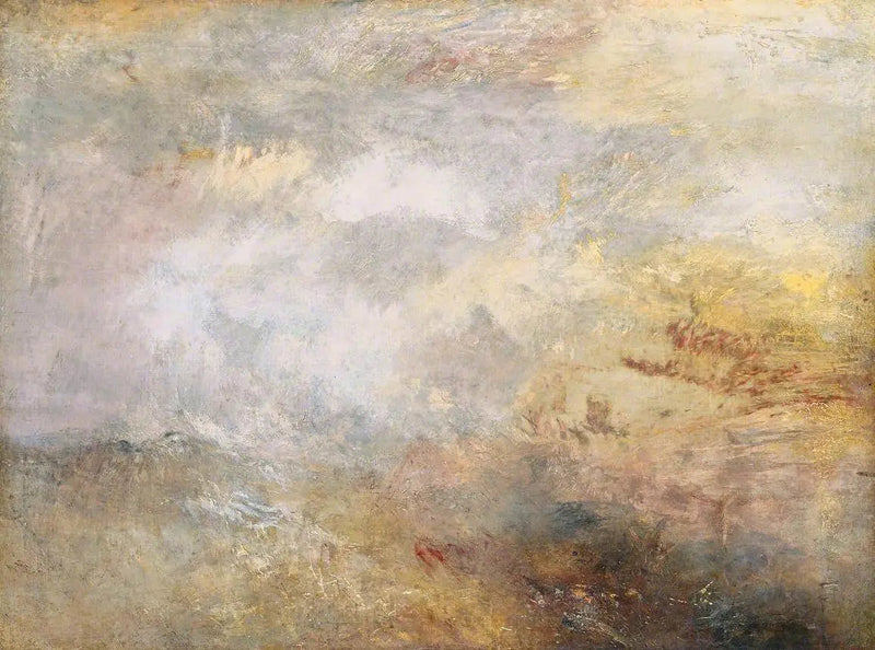 Fırtınalı Deniz ve Yunuslar - J. M. W. Turner