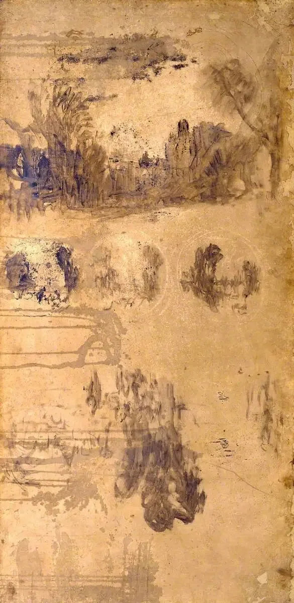 'Hristiyanlığın Şafağı' için Çalışmalar - J. M. W. Turner