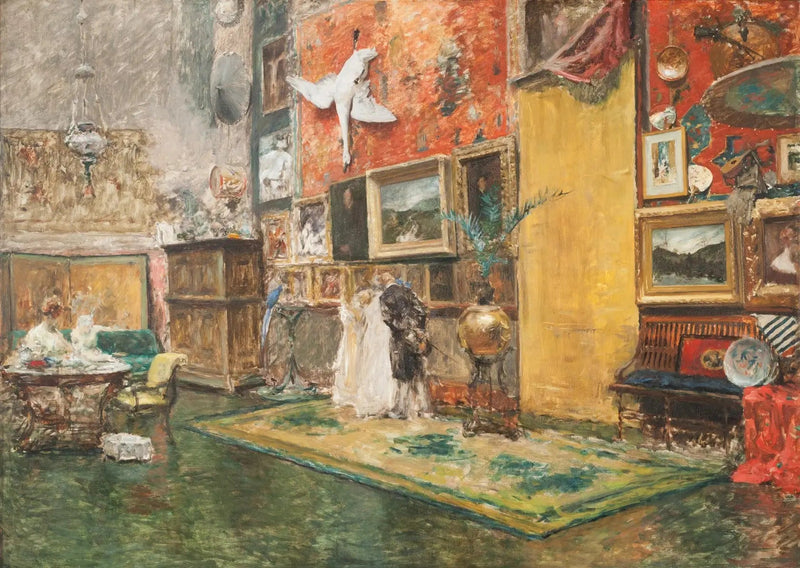 Dixième Caddesi Stüdyosu - William Merritt Chase