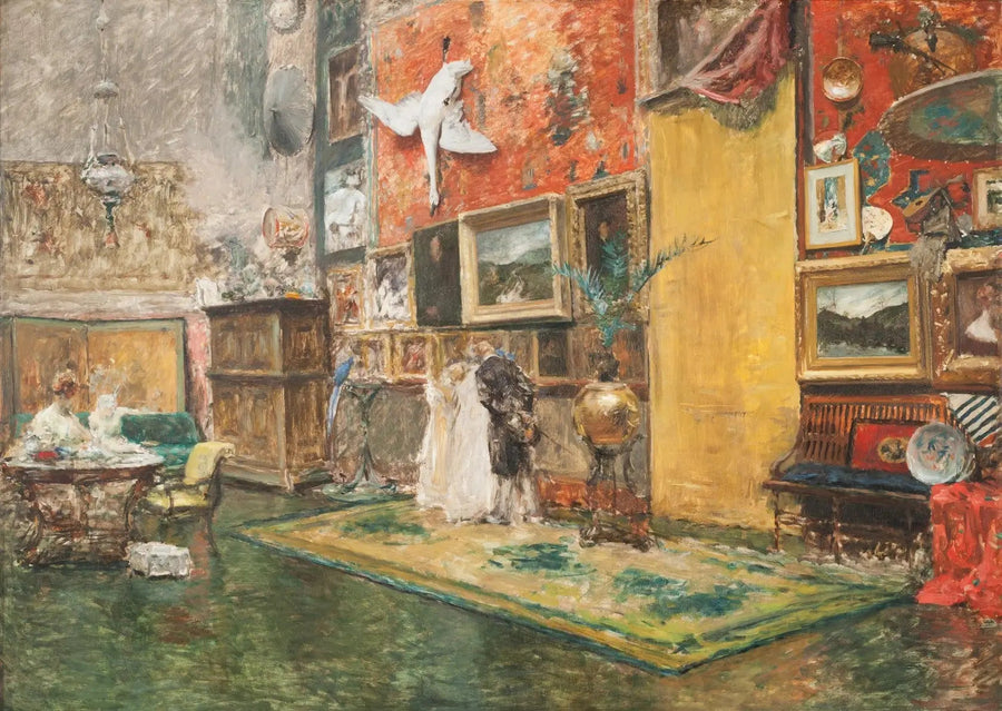 Dixième Caddesi Stüdyosu - William Merritt Chase