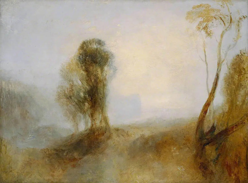 Gün doğumu, bir koyda bir kale: 'Yalnızlık' - J. M. W. Turner