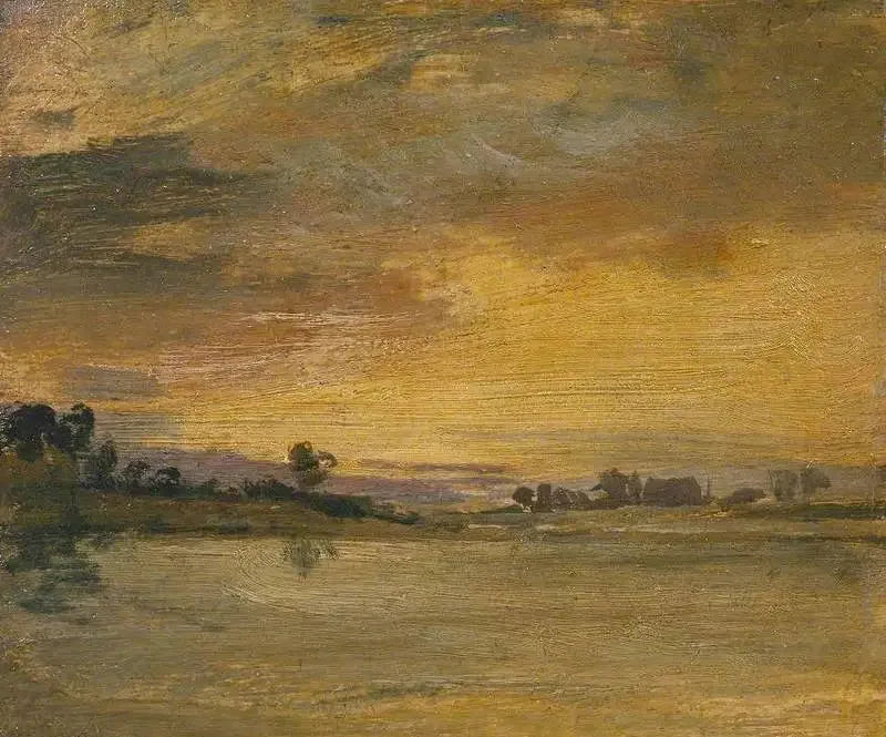 Nehirde Gün Batımı - J. M. W. Turner
