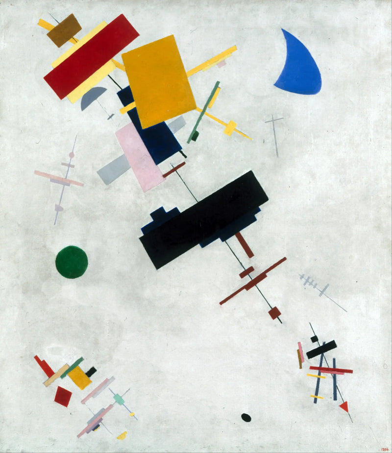 Suprématisme (Supremus no 56) - Kazimir Malevich