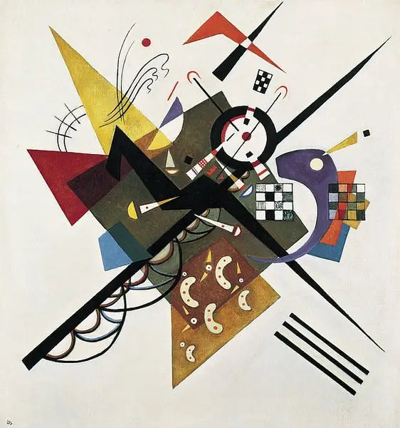 Beyaz Üzerinde II - Vassily Kandinsky
